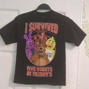 Five Nights At Freddy's Boys Shirt Small